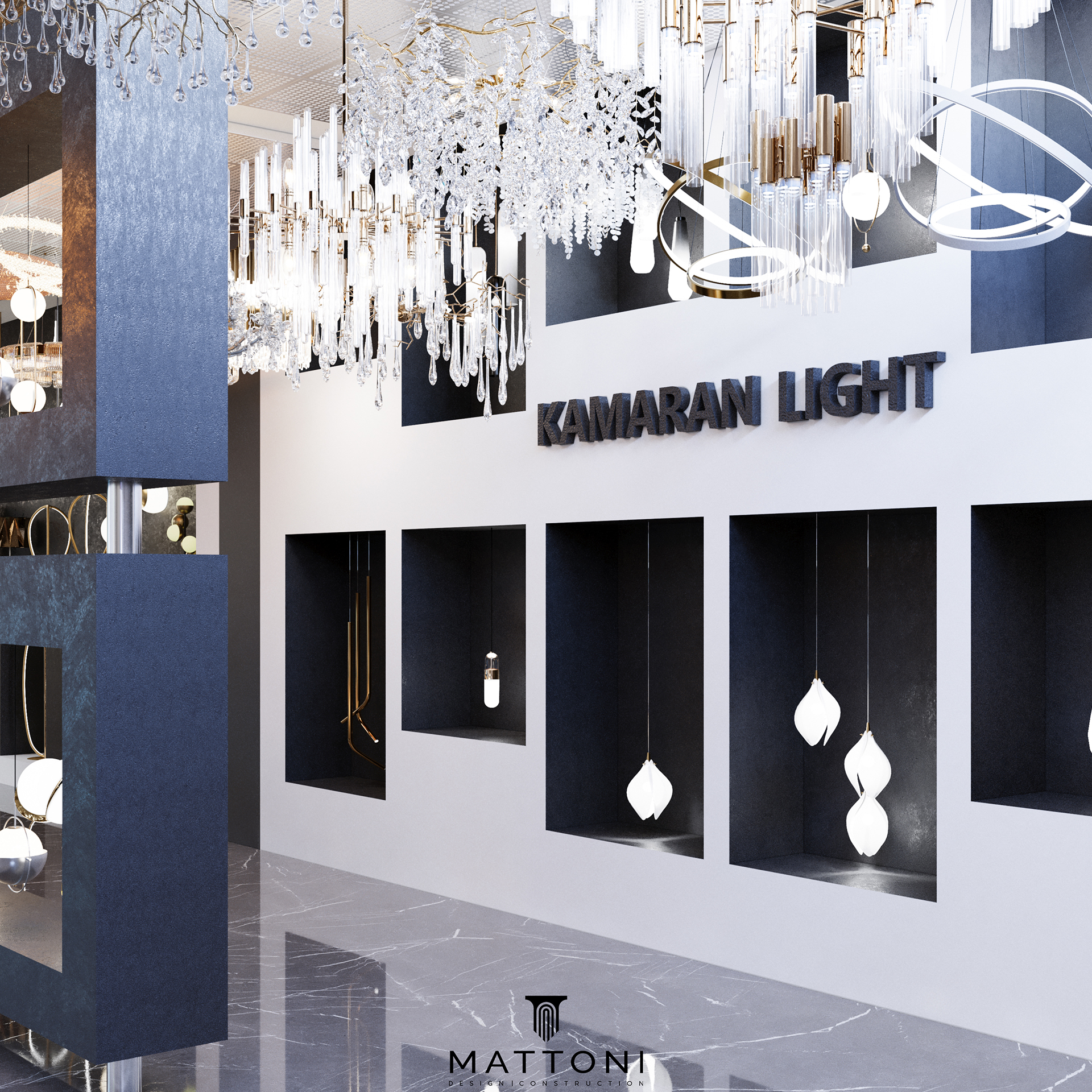 lighting showroom