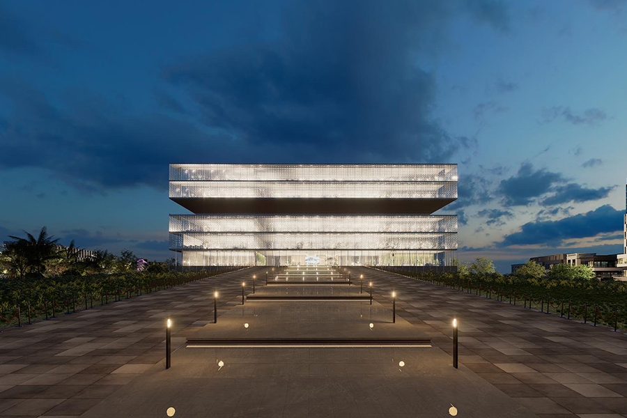office building
